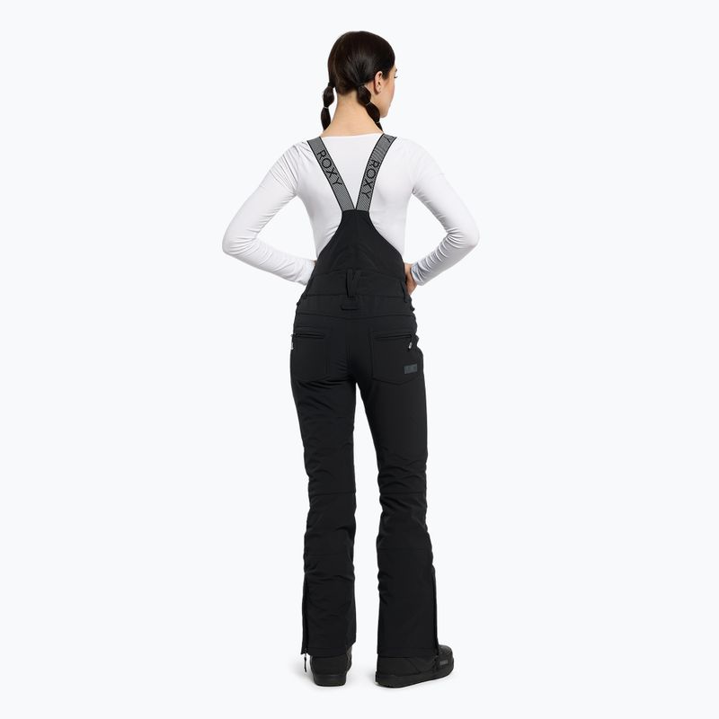 Moteriškos snieglenčių kelnės ROXY Summit Bib true black 4
