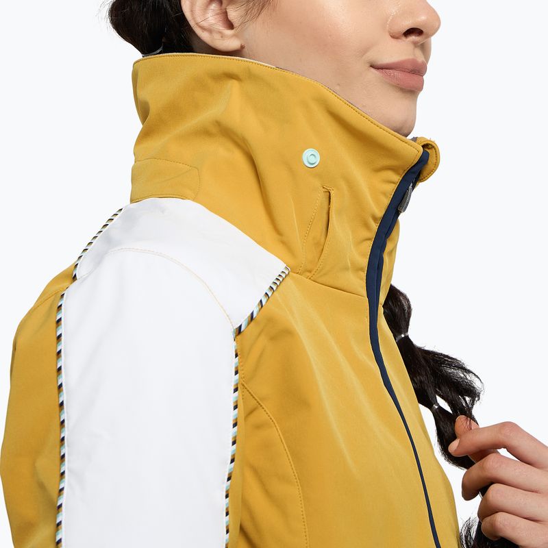 Moteriška snieglenčių striukė ROXY Peak Chic Softshell honey 7