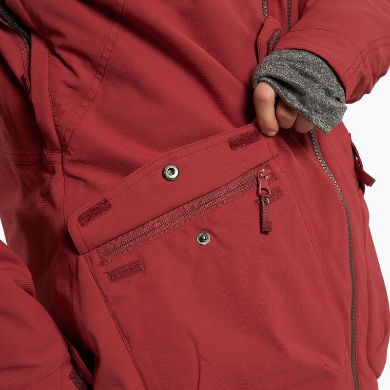 Moteriška snieglenčių striukė ROXY Stated Warmlink brick red 9