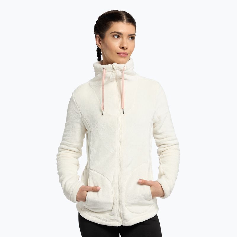 Moteriški snieglenčių marškinėliai ROXY Tundra Fleece Egret