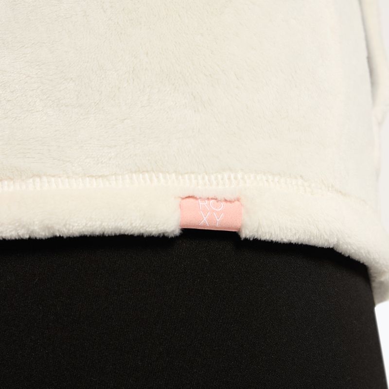 Moteriški snieglenčių marškinėliai ROXY Tundra Fleece Egret 8