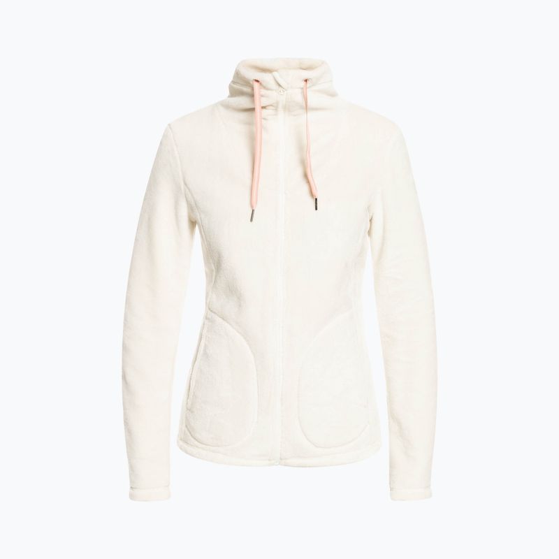 Moteriški snieglenčių marškinėliai ROXY Tundra Fleece Egret 9