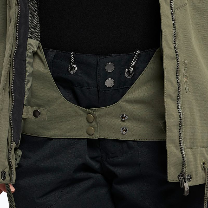 Moteriška snieglenčių striukė ROXY Meade deep lichen green 10