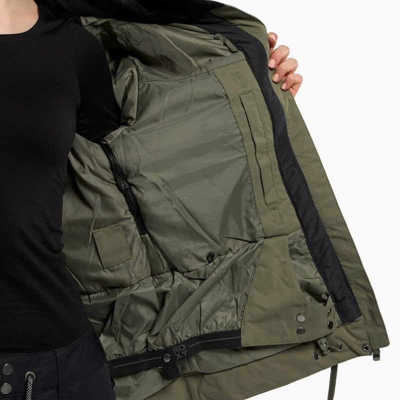 Moteriška snieglenčių striukė ROXY Meade deep lichen green 11