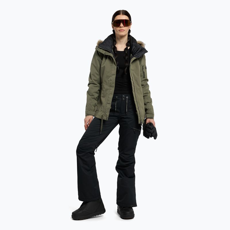 Moteriška snieglenčių striukė ROXY Meade deep lichen green 2
