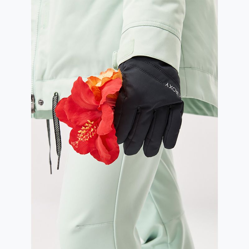 Moteriškos snieglenčių pirštinės ROXY Gore Tex Fizz true black 10