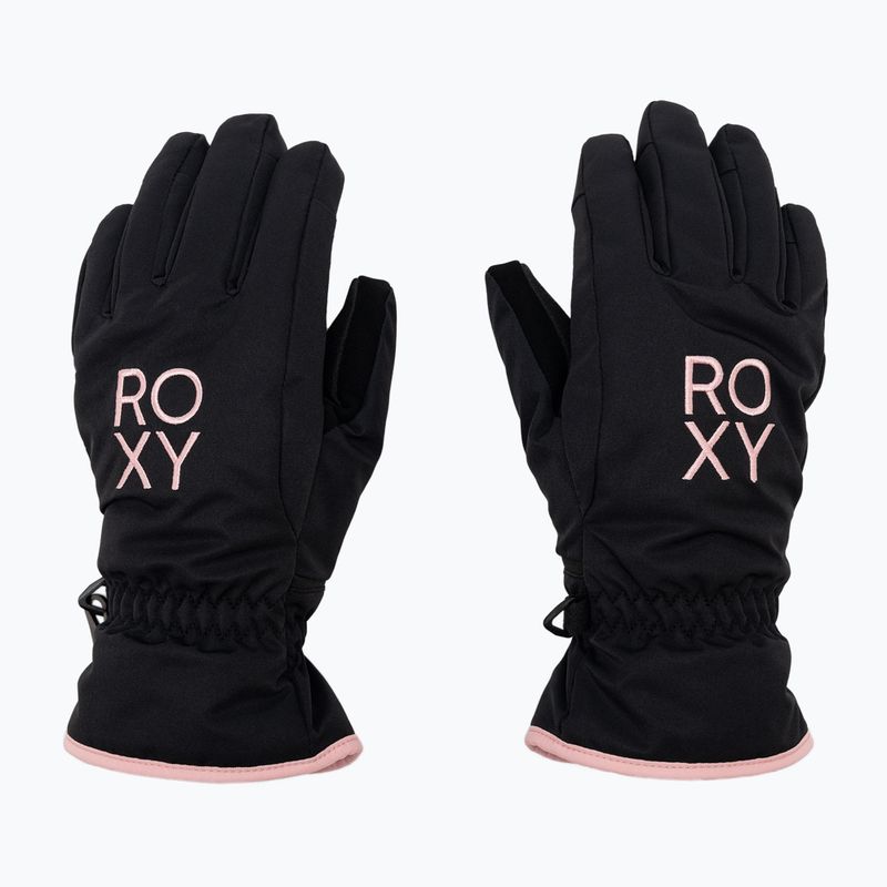 Vaikiškos snieglenčių pirštinės ROXY Freshfields true black 3