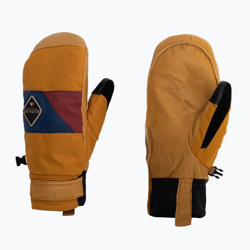 Quiksilver Squad Mitt Yellow EQYHN03161 Snieglenčių pirštinės