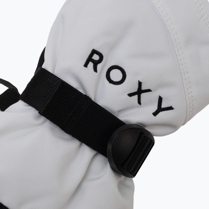 Moteriškos snieglenčių pirštinės ROXY Jetty Solid Mitt white 4