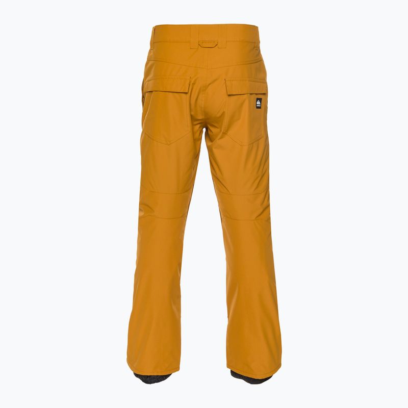 Quiksilver Estate yellow vyriškos snieglenčių kelnės EQYTP03146 2