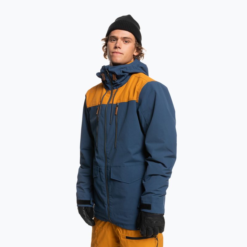 Quiksilver Fairbanks vyriška snieglenčių striukė mėlyna EQYTJ03388 2