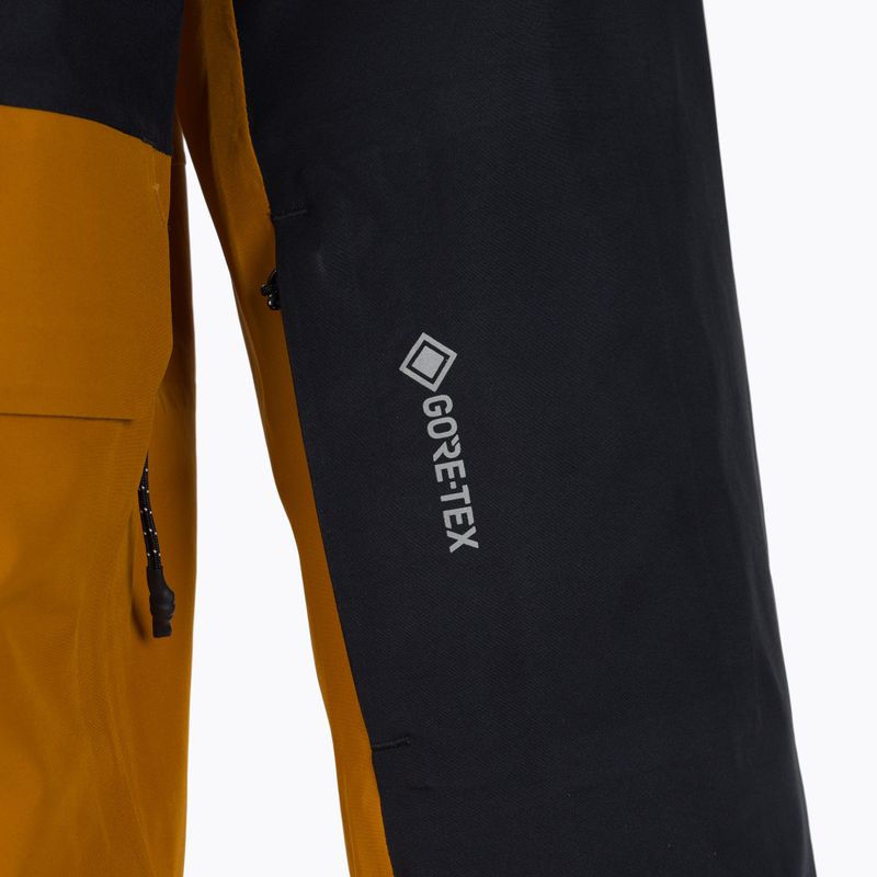 Quiksilver vyriška snieglenčių striukė Hlpro S Carlson 3l Gore-Tex yellow-black EQYTJ03383 2