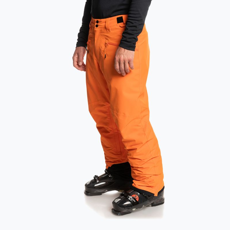 Vyriškos snieglenčių kelnės Quiksilver Boundry orange EQYTP03144 7