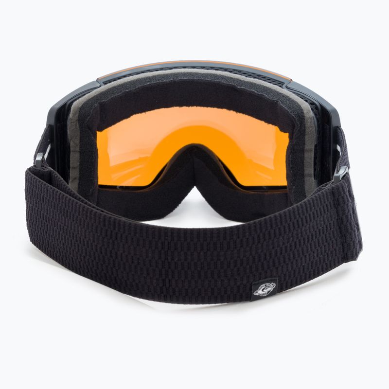 Snieglenčių akiniai Quiksilver Greenwood S3 black/clux mi silver 2