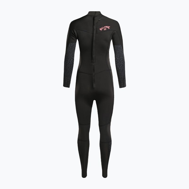 Billabong 3/2 Synergy BZ FL FL Full wild black moteriškas hidrokostiumas 3