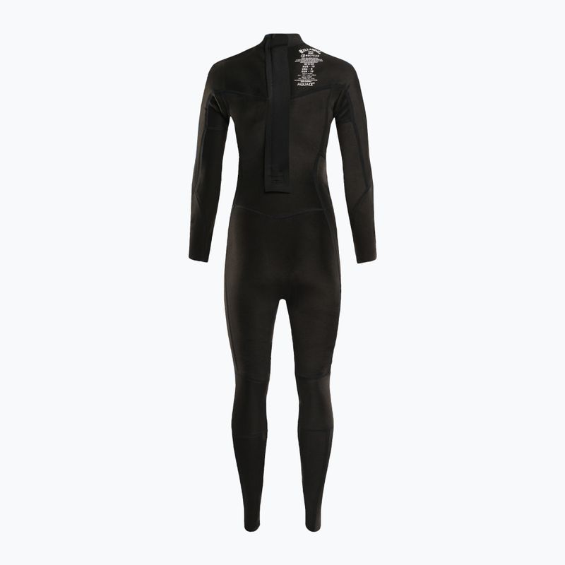 Billabong 3/2 Synergy BZ FL FL Full wild black moteriškas hidrokostiumas 5