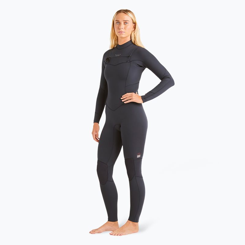 Moteriškas plaukimo hidrokostiumas Billabong 4/3 mm Salty Dayz Full black 2