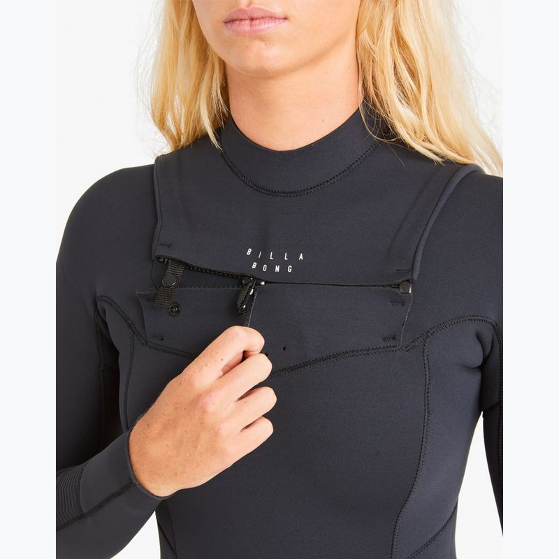 Moteriškas plaukimo hidrokostiumas Billabong 4/3 mm Salty Dayz Full black 5