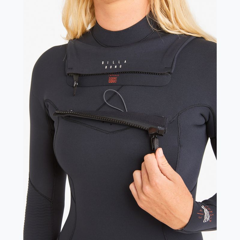 Moteriškas plaukimo hidrokostiumas Billabong 4/3 mm Salty Dayz Full black 6