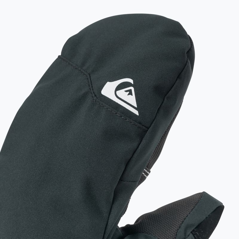 Vyriškos snieglenčių pirštinės Quiksilver Mission Mitt true black 5