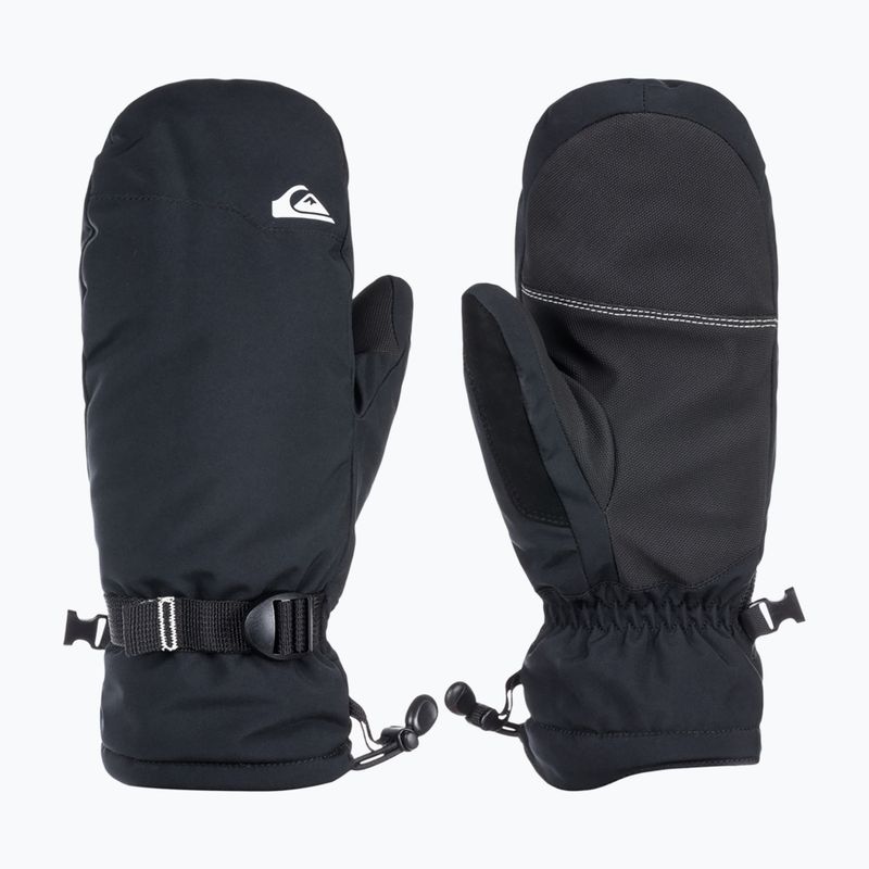 Vyriškos snieglenčių pirštinės Quiksilver Mission Mitt true black 7
