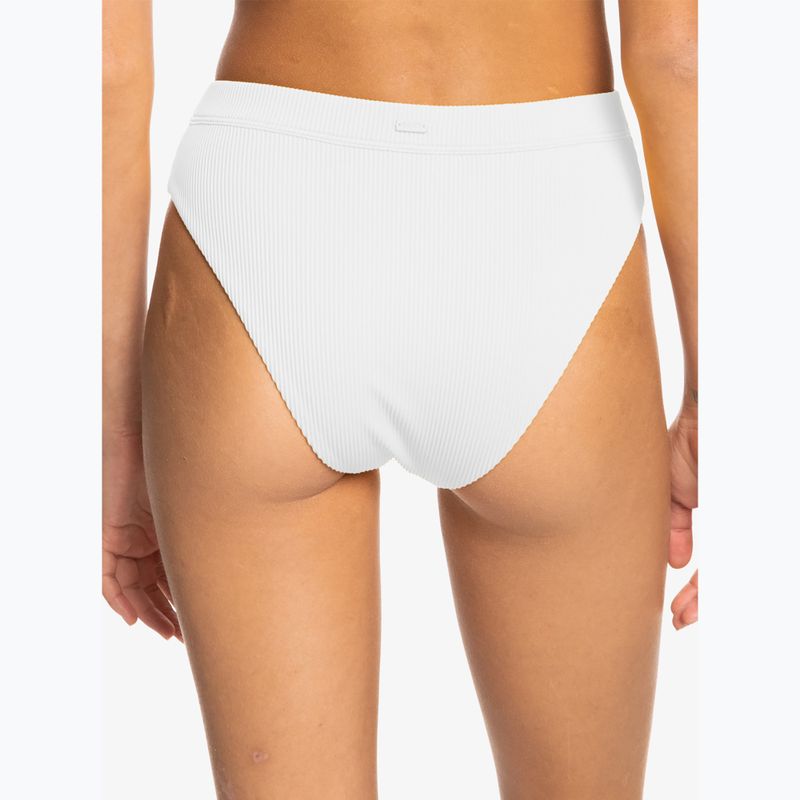 ROXY Love The Shorey ryškiai baltos spalvos maudymosi kostiumėlio apačia 6
