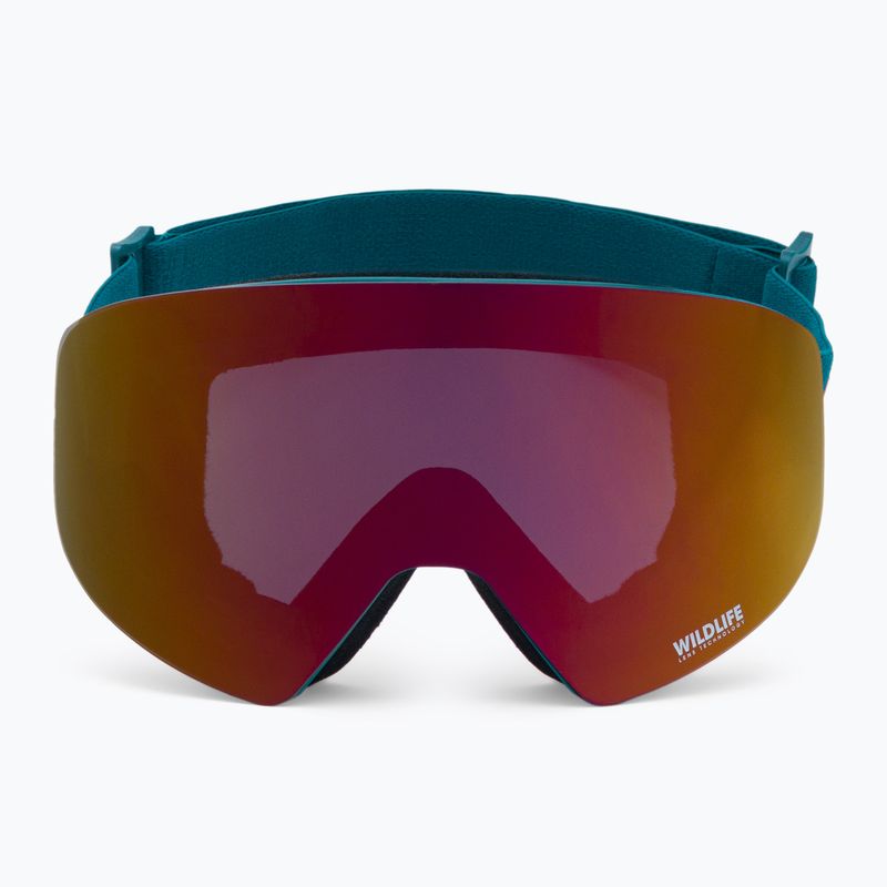 VonZipper Encore pacific satin/wildlife black fire chrome snieglenčių akiniai AZYTG00114-NVR 2
