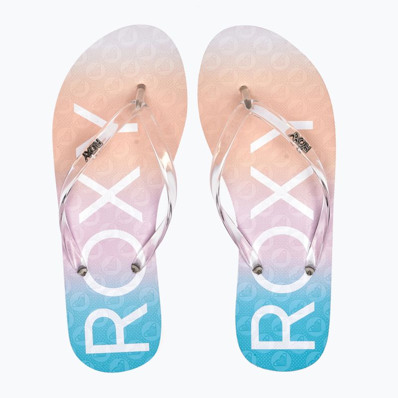 Moteriškos ROXY Viva Jelly šlepetės aquamarine 11