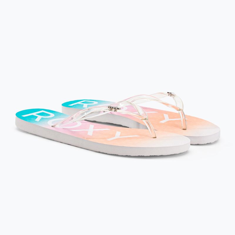 Moteriškos ROXY Viva Jelly šlepetės aquamarine 4