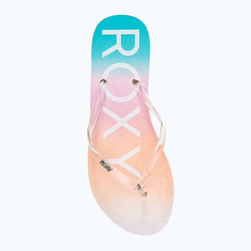 Moteriškos ROXY Viva Jelly šlepetės aquamarine 6