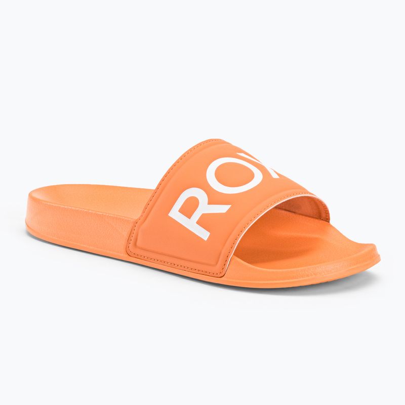 Moteriškos ROXY Slippy II classic orange šlepetės