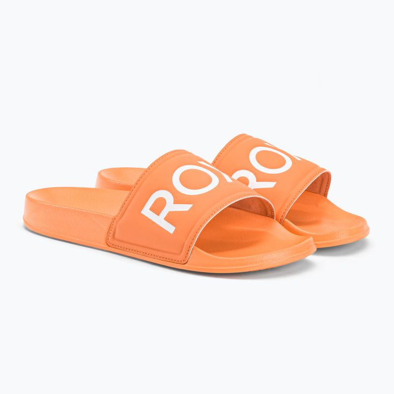 Moteriškos ROXY Slippy II classic orange šlepetės 4