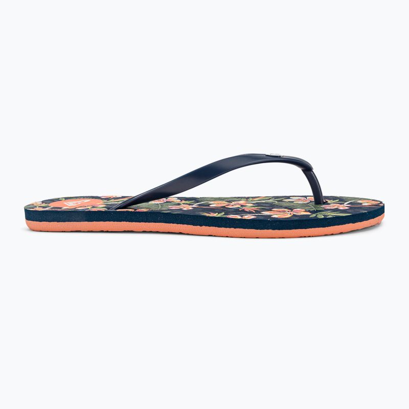 Moteriškos ROXY To The Sea X lt navy/pink šlepetės 2