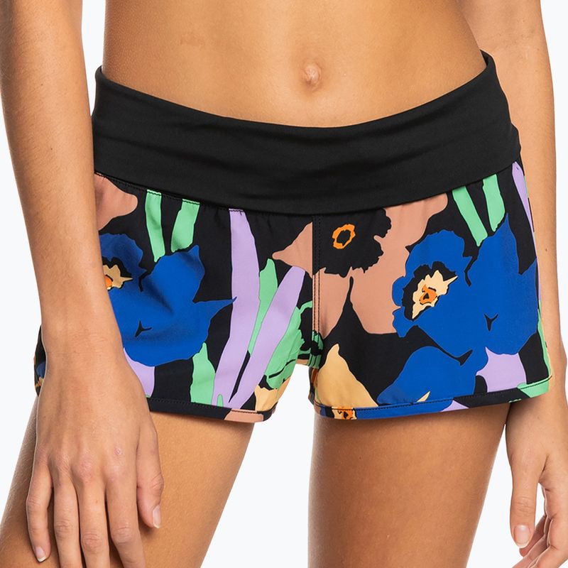 Moteriški ROXY Endless Summer Printed 2" maudymosi šortai antracite flower jammin 2