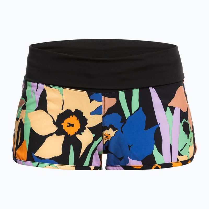 Moteriški ROXY Endless Summer Printed 2" maudymosi šortai antracite flower jammin