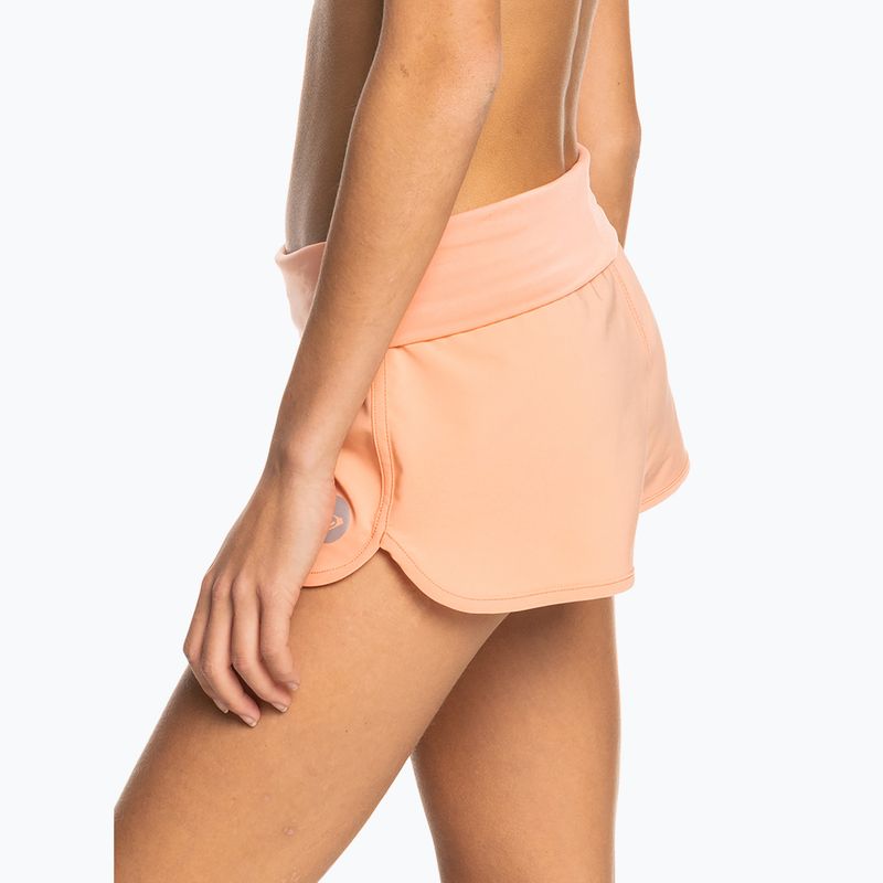 Moteriški ROXY Endless Summer 2" maudymosi šortai su papajos perforatoriumi 5