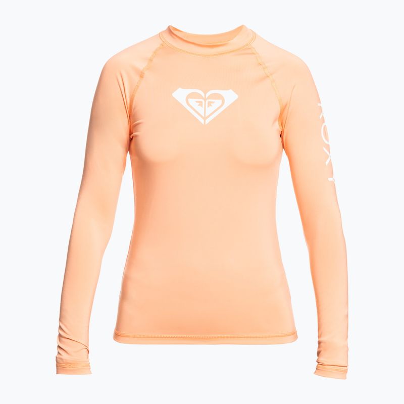 Moteriška ROXY Whole Hearted papaya punch maudymosi liemenė ilgomis rankovėmis