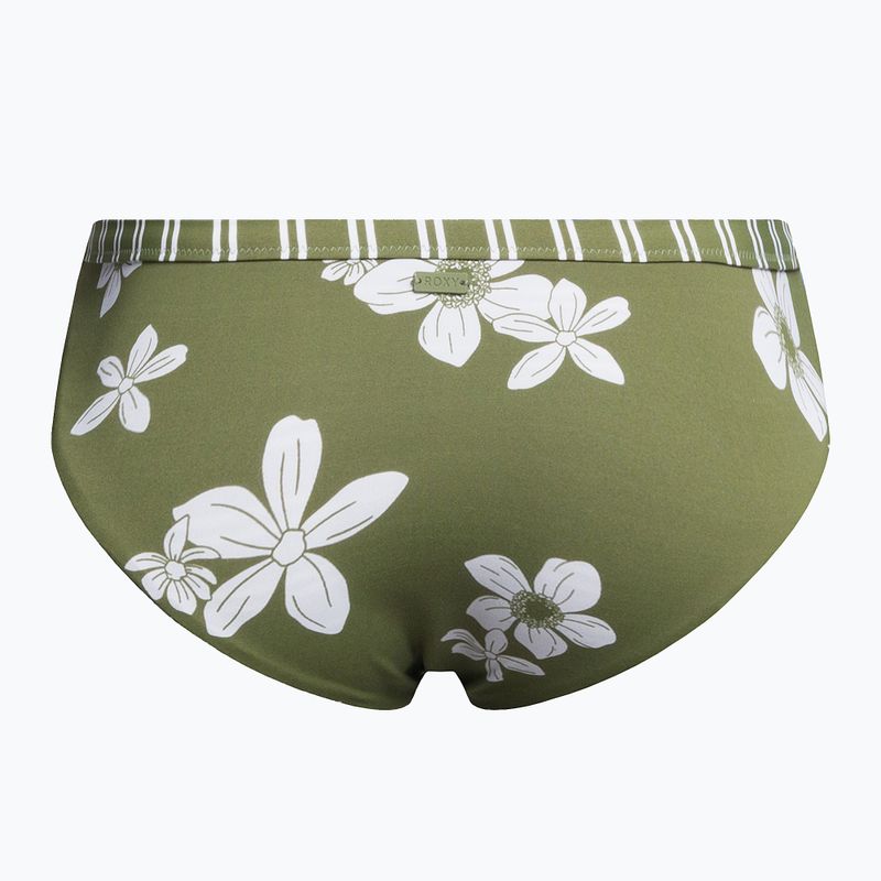 ROXY Retro Revo Moderate loden green surfrider spirit s maudymosi kostiumėlio apatinė dalis 2