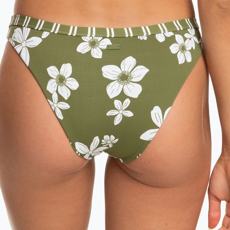 ROXY Retro Revo Moderate loden green surfrider spirit s maudymosi kostiumėlio apatinė dalis 9