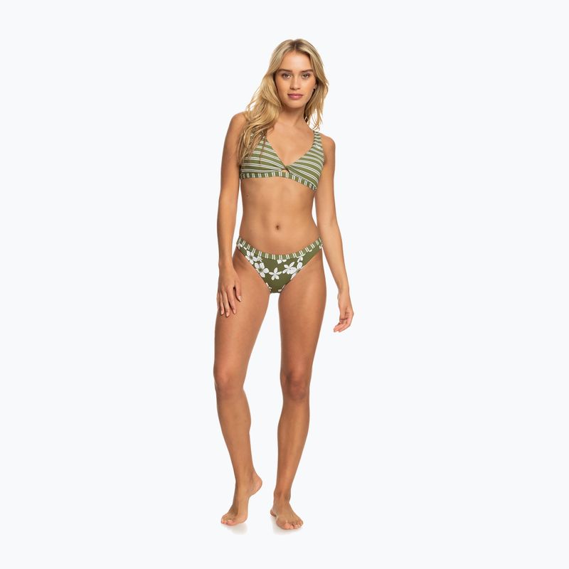 ROXY Retro Revo Moderate loden green surfrider spirit s maudymosi kostiumėlio apatinė dalis 10