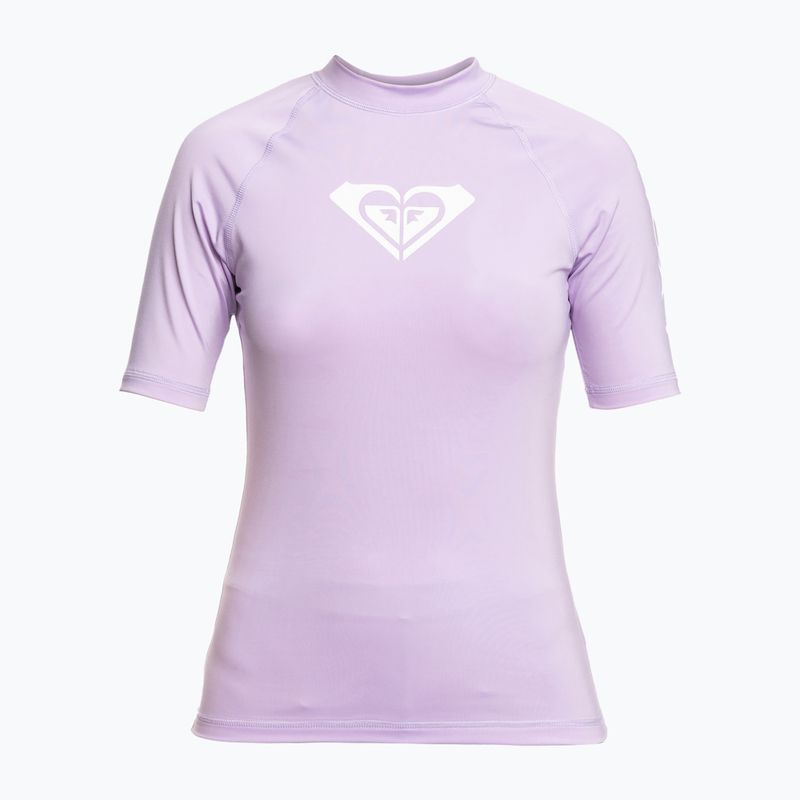 Moteriški plaukimo marškinėliai ROXY Whole Hearted purple rose 6