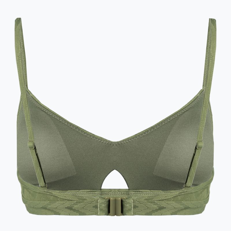 ROXY Current Coolness Bralette maudymosi kostiumėlio viršutinė dalis loden green 2