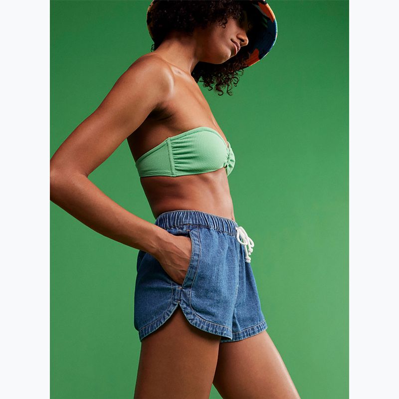 ROXY Color Jam Bandeau maudymosi kostiumėlio viršutinė dalis absinthe green 10
