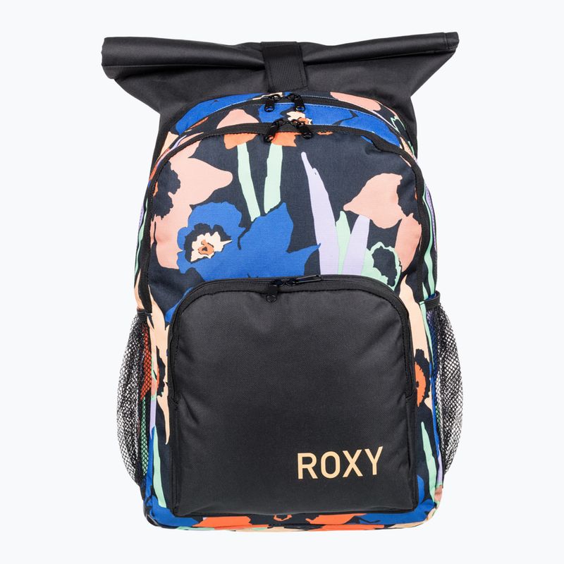 ROXY Ocean Child 17 l anthracite flower jammin moteriška turistinė kuprinė 5