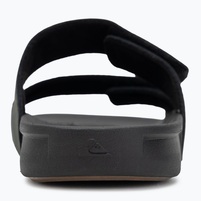 Vyriškos šlepetės Quiksilver Rivi Leather Double Adjust black 1 6