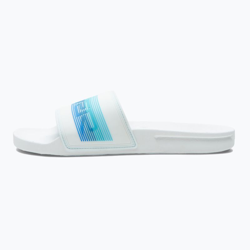 Quiksilver vyriškos Rivi Wordmark Slide white/blue/blue šlepetės 11