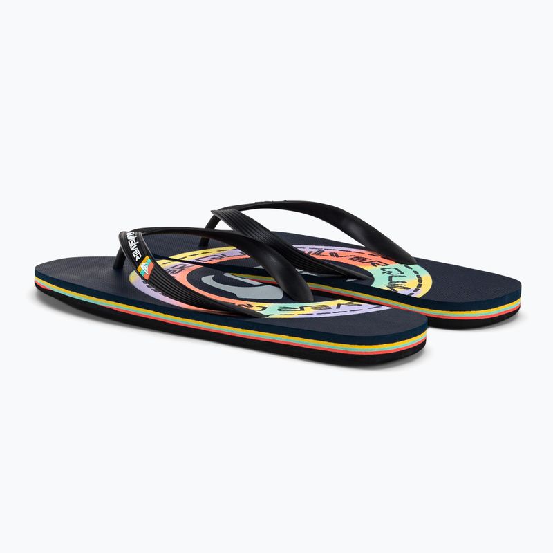 Quiksilver Molokai Art vyriškos šlepetės navy blue AQYL101264 3