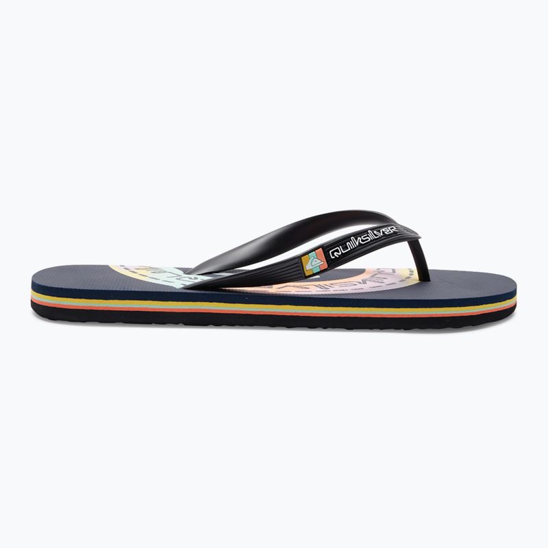 Quiksilver Molokai Art vyriškos šlepetės navy blue AQYL101264 9