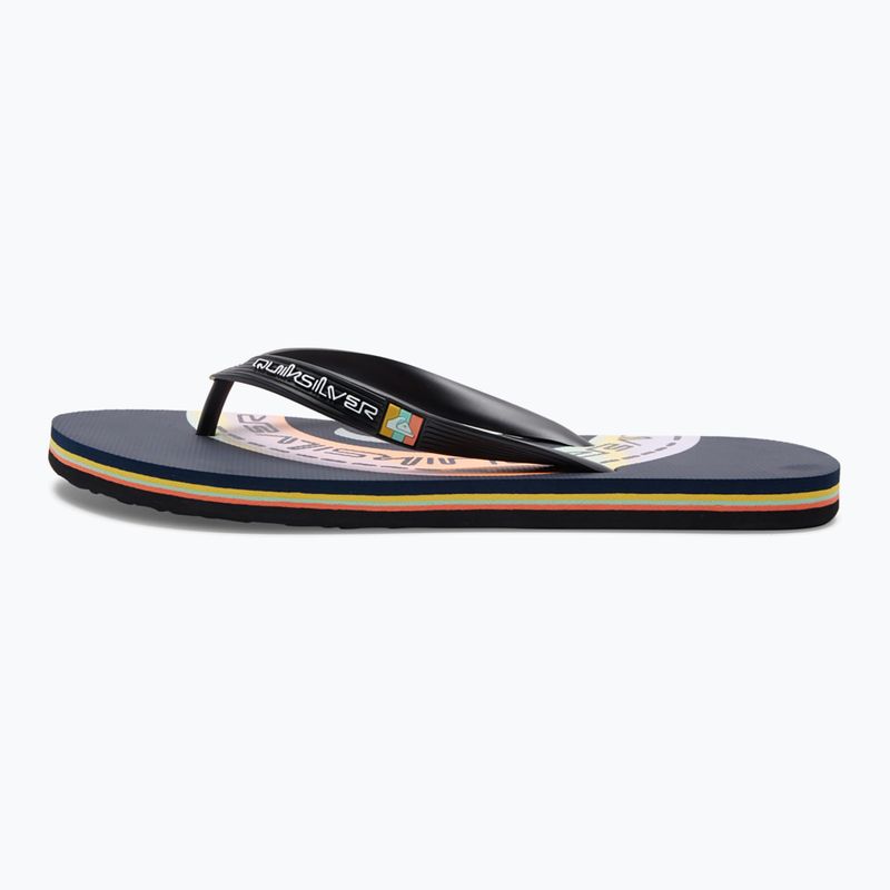 Quiksilver Molokai Art vyriškos šlepetės navy blue AQYL101264 10