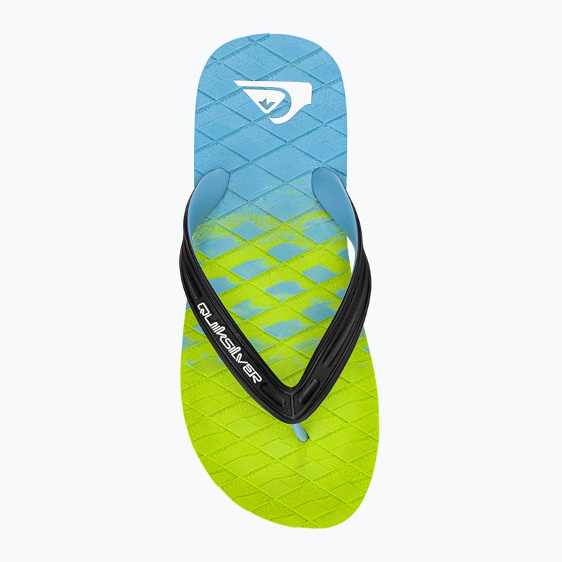 Vyriškos šlepetės Quiksilver Oahuey green AQYL101313 6